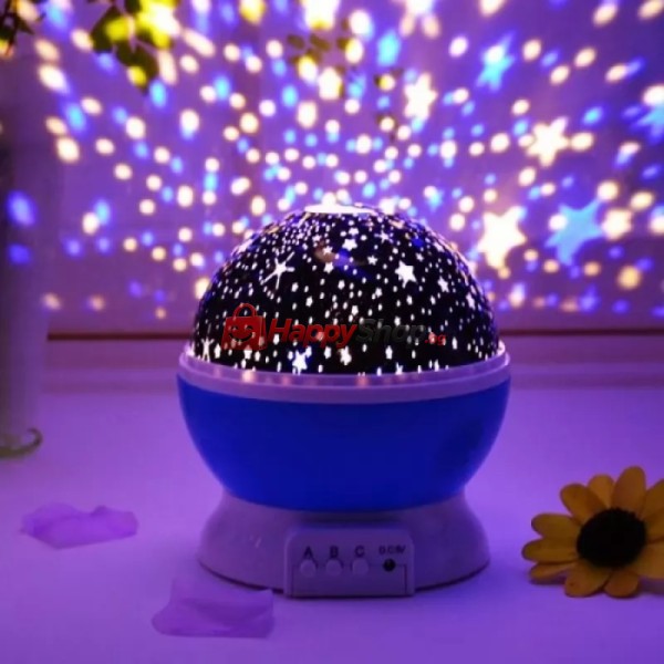 Нощна LED лампа проектор звездно небе